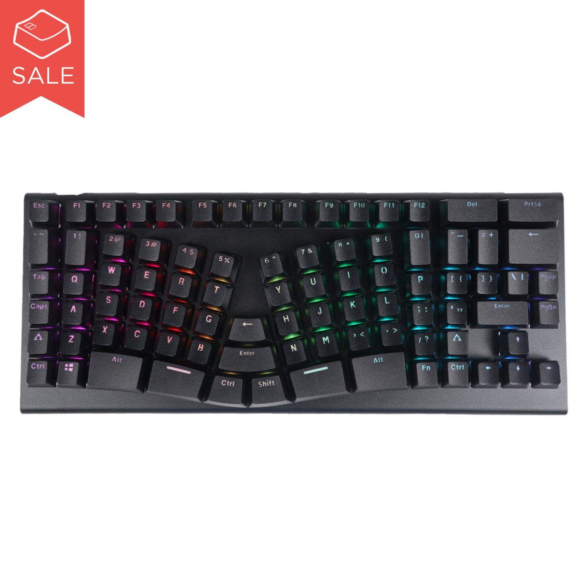 X-Bows Knight Ergonomic Mechanical Keyboard for Comfort & Performance