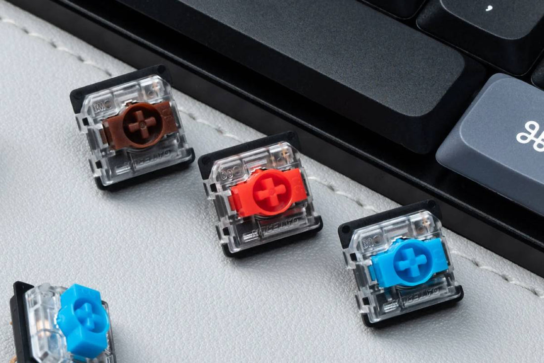 A photo of the mechanical switch