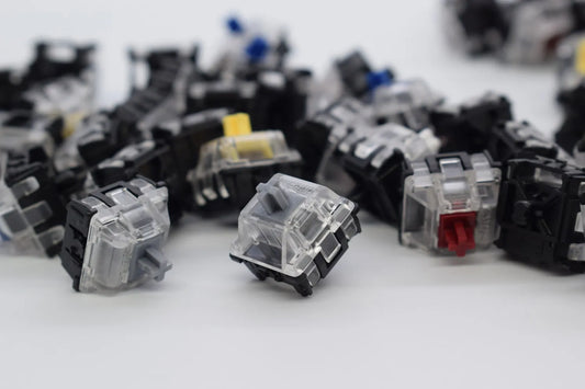 Gateron Optical Switches full set 110 pieces - Red Blue Brown Silver Yellow options