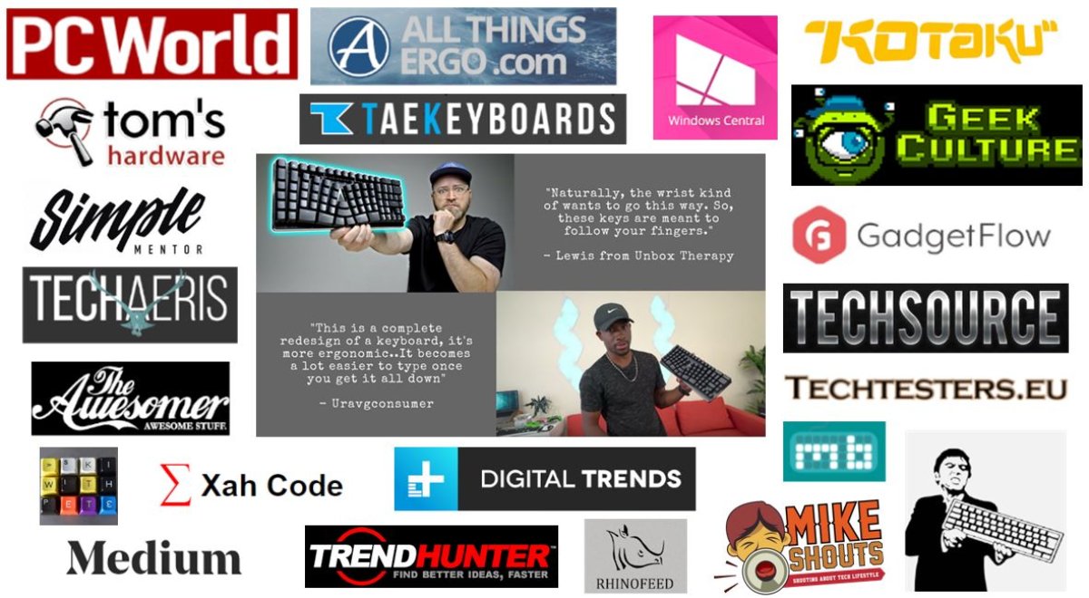 Social Reviews For X-Bows Ergonomic Keyboard