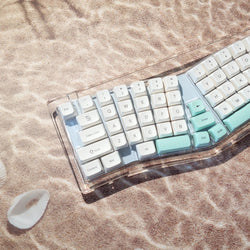 X-Bows Crystal transparent acrylic mechanical keyboard with RGB lighting
