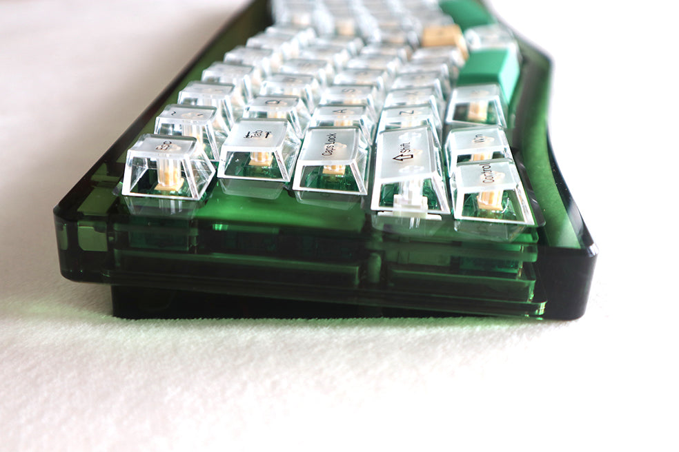 （Limited edition）X-Bows Crystal Programmable Ergonomic Wireless Mechanical Keyboard