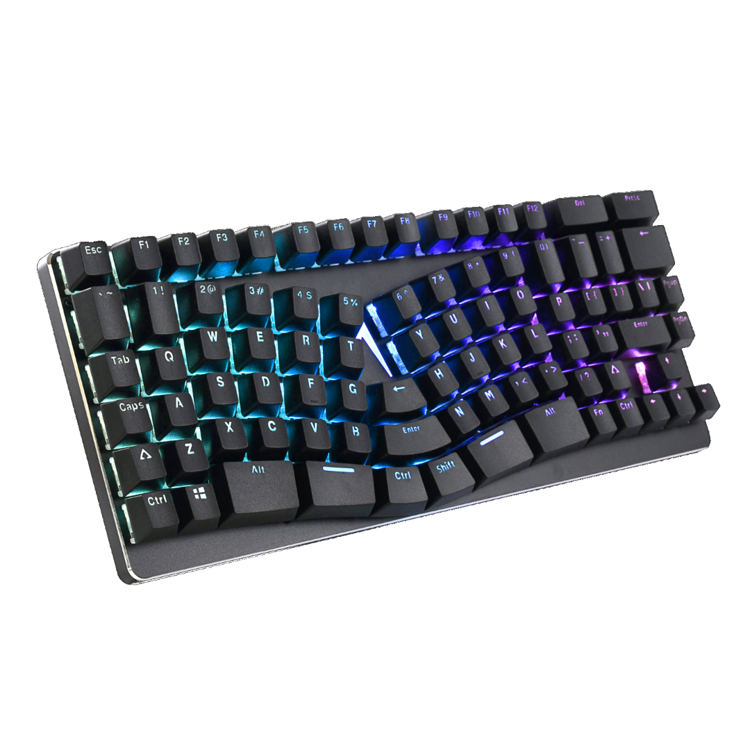 X-Bows Nature Ergonomic Mechanical Keyboard - RGB Backlit